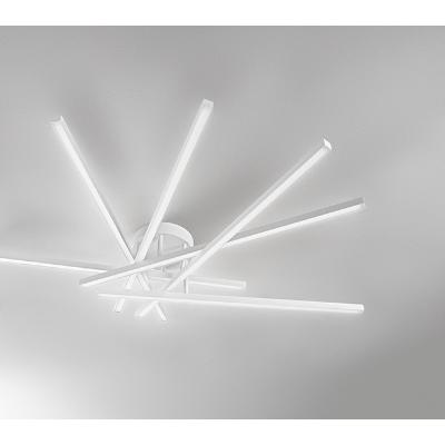 PLAFONIERA IN ALLUMINIO COLORE BIANCO